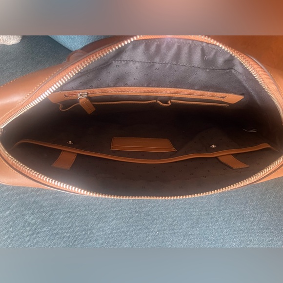Cole Haan Tan Leather Briefcase - Picture 11 of 11